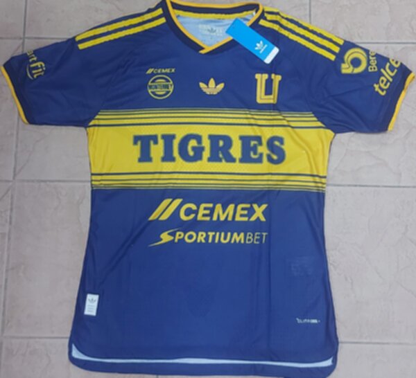 майка футбольная U.A.N.L.-Tigres,2026-2027, полиэстер 100%