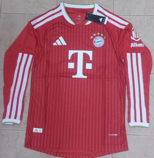 майка Bayern Munchen,длинный рукав, 2026-2027,adidas,домашняя,полиэстер 100%