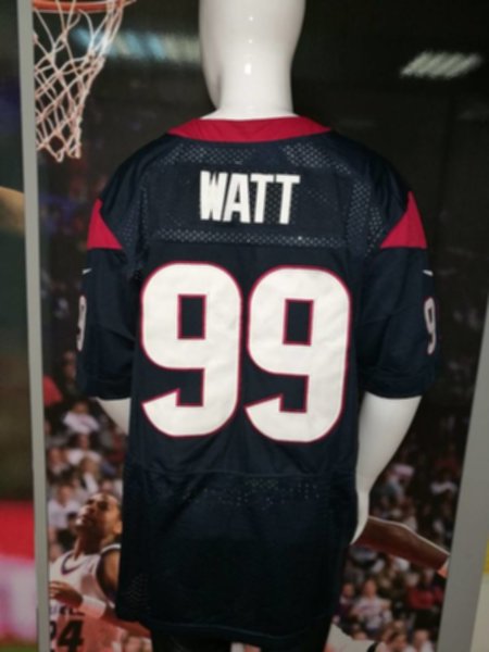 майка для американского футбола Houston Texans №99 WATT