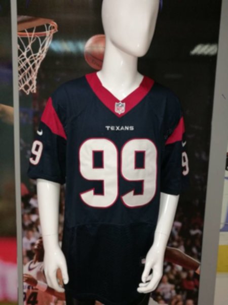 майка для американского футбола Houston Texans №99 WATT