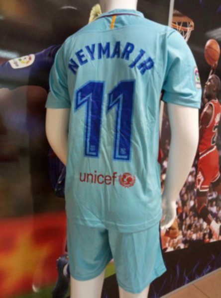 форма Barcelona №11NEYMAR   2017-2018  гостевая
