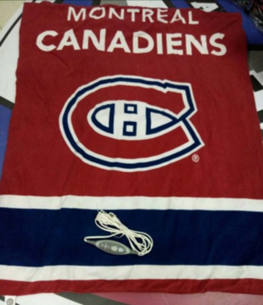 плед Montreal Canadiens  140см х 120см  с подогревом