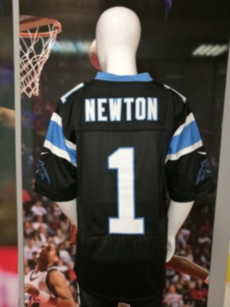 майка для американского футбола Carolina Panthers №1 NEWTON
