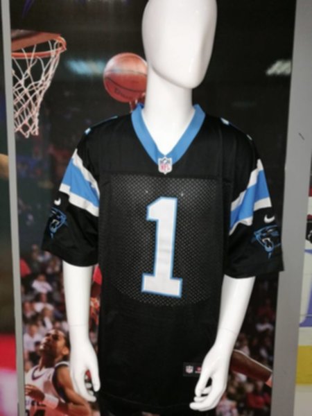 майка для американского футбола Carolina Panthers №1 NEWTON