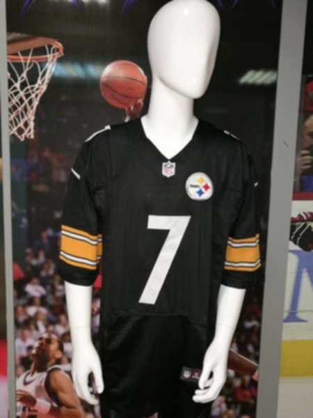 майка для американского футбола Pittsburgh Steelers №7 ROETHLISBERGER