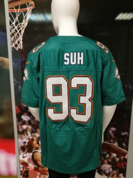 майка для американского футбола Miami Dolphins №93 SUH