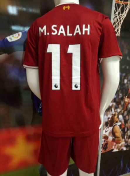 форма Liverpool №11 M.SALAH  2017-2018