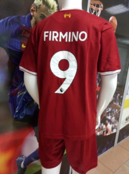 форма Liverpool №9 FIRMINO  2017-2018
