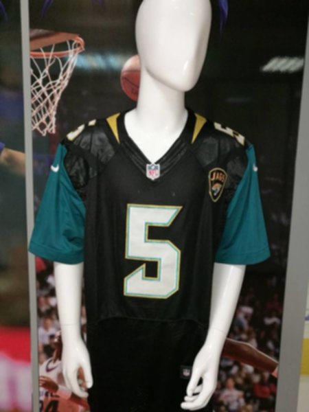 майка для американского футбола Jacksonville Jaguars №5 BORTLES