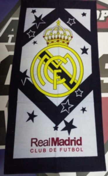 полотенце Real Madrid  150см х 70см  хлопок 100%