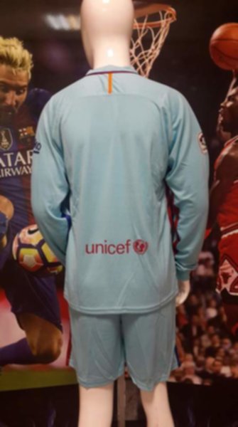 форма Barcelona длинный рукав  2017-2018