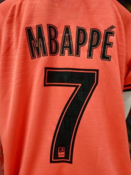 форма детская Paris SG №7 MBAPPE Jordan  2019-2020 Лига Чемпионов