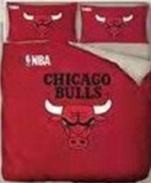 постельный комплект Chicago Bulls  200смx160см  полиэстер 100%