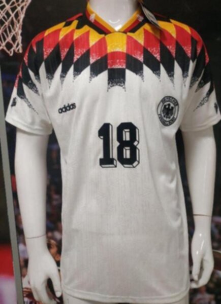 майка сборной Германии №18 Klinsmann  1994-1996  