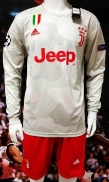 форма Juventus  длинный рукав  2019-2020  гостевая Лига Чемпионов