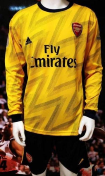 форма Arsenal   длинный рукав  2019-2020  гостевая