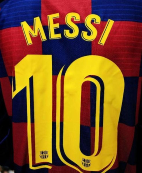 форма Barcelona  длинный рукав №10 MESSI 2019-2020  домашняя  Лига Чемпионов