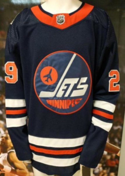 свитер хоккейный Winnipeg Jets №29 LAINE  adidas