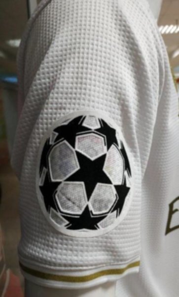 форма  Real Madrid №4 SERGIO RAMOS  2019-2020 домашняя Лига Чемпионов  полиэстер 100%