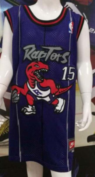 майка баскетбольная  детская  Toronto Raptors №15 CARTER  nike 