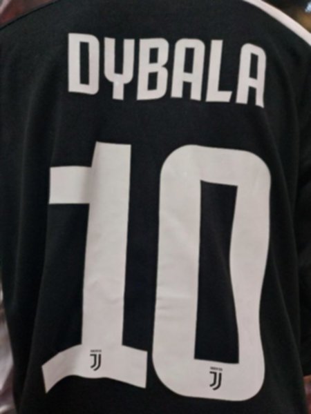 форма Juventus детская №10 Dybala  длинный рукав  2019-2020  домашняя  Лига Чемпионов  полиэстер 100%