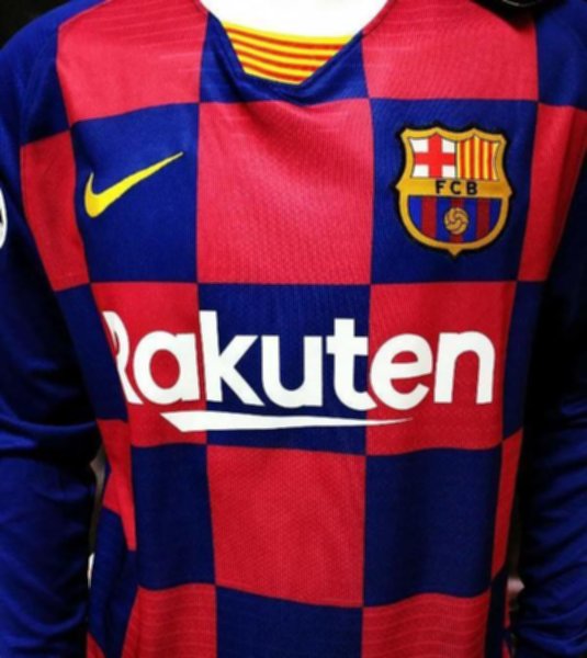 форма Barcelona  длинный рукав №10 MESSI 2019-2020  домашняя  Лига Чемпионов