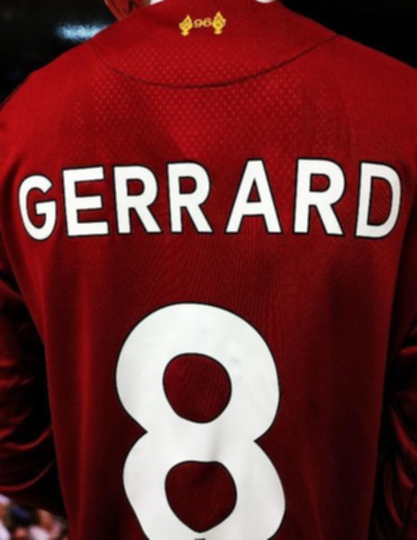 форма Liverpool  длинный рукав  №8 GERRARD  2019-2020  Лига Чемпионов