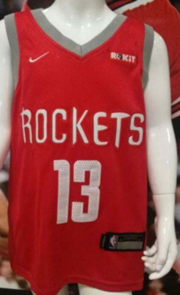 майка баскетбольная детская Houston Rockets №13 HARDEN  nike