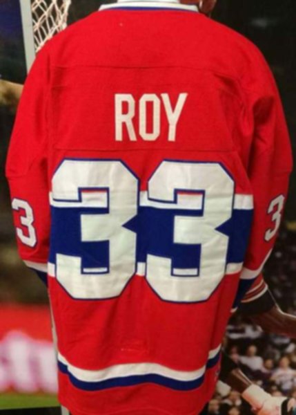 свитер хоккейный Montreal Canadiens №33 ROY CCM