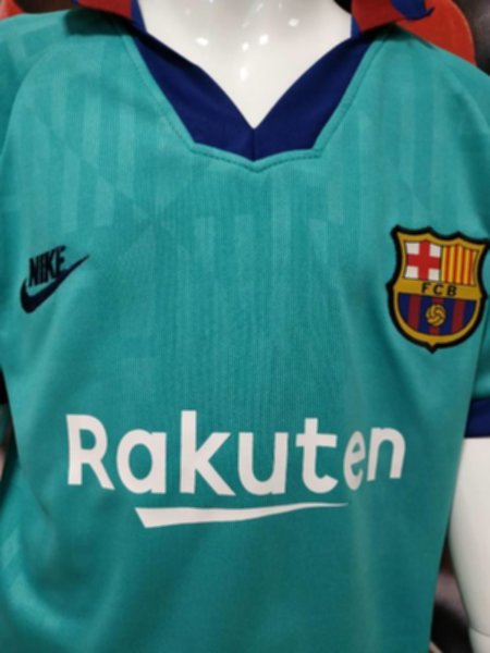 форма детская Barcelona №10 MESSI  2019-2020  резервная  Лига Чемпионов полиэстер 100%