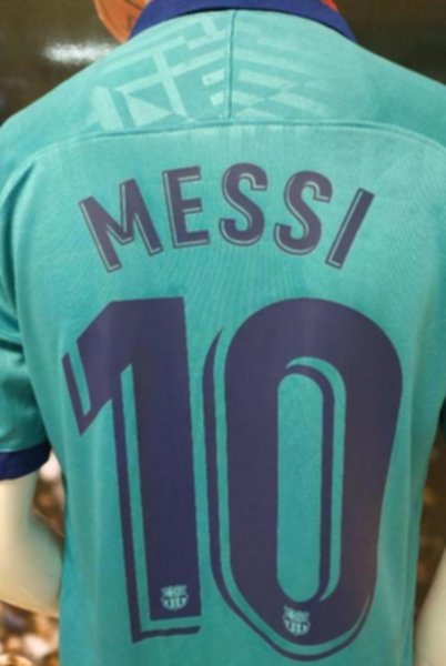 форма Barcelona №10 MESSI  2019-2020 резервная Champions League