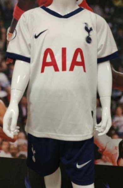 форма детская Tottenham  2019-2020  домашняя полиэстер 100%