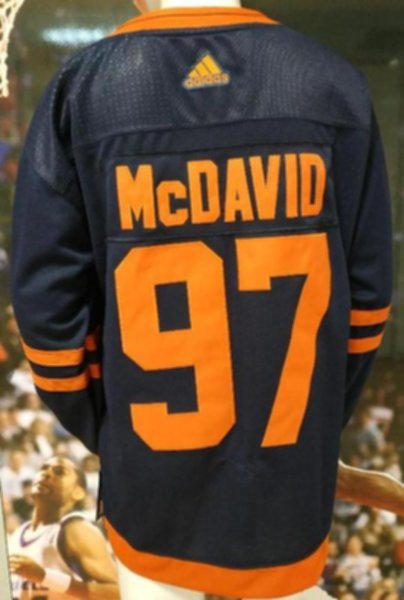 свитер хоккейный Edmonton Oilers №97 McDAVID  adidas