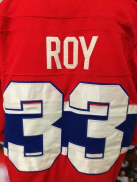 свитер хоккейный Montreal Canadiens №33 ROY CCM