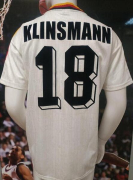 майка сборной Германии №18 Klinsmann  1994-1996  