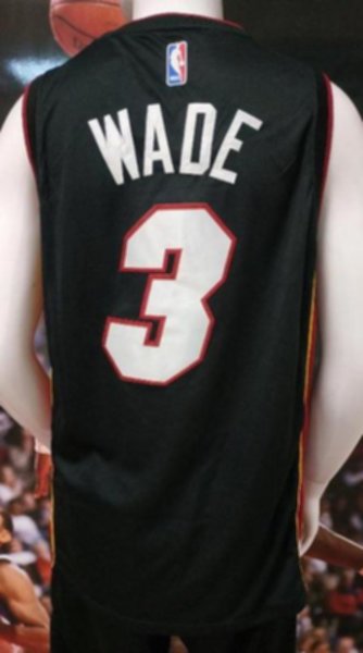 майка баскетбольная  Miami Heat №3 WADE  nike