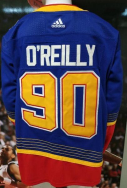 свитер хоккейный St. Louis Blues №90 O REILLY adidas