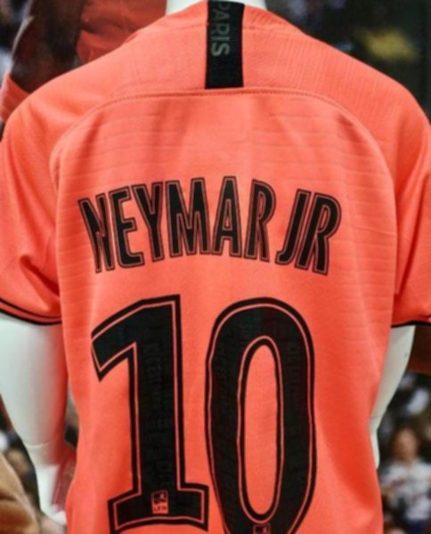 форма детская Paris SG №10 NEYMAR 2019-2020 Jordan гостевая  Лига Чемпионов полиэстер 100%