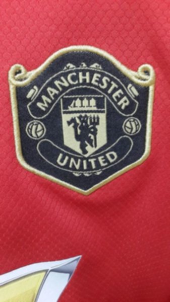 форма детская Manchester United  длинный рукав домашняя  2019-2020 полиэстер 100%