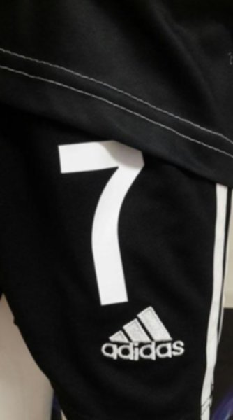 форма детская Juventus №7 RONALDO  длинный рукав  2019-2020  домашняя  Лига Чемпионов  полиэстер 100%