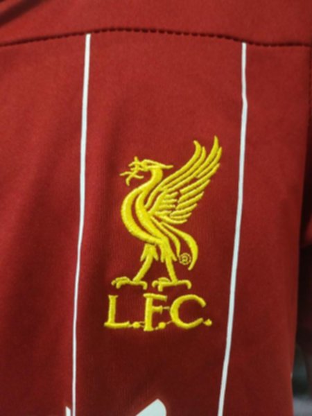 форма детская Liverpool №4  VIRGIL  2019-2020  домашняя  Лига Чемпионов