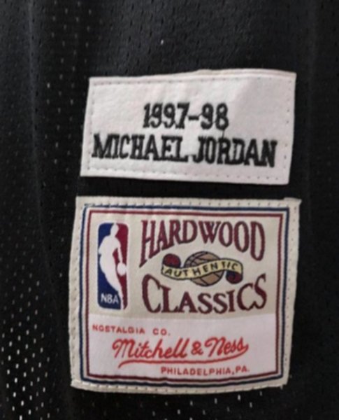 майка баскетбольная Chicago Bulls №23 JORDAN  Mitchell & Ness