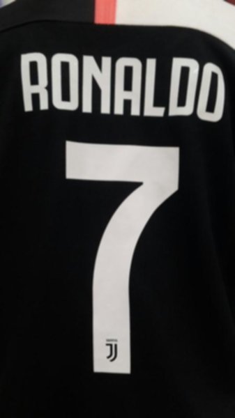форма детская Juventus №7 RONALDO  длинный рукав  2019-2020  домашняя  Лига Чемпионов  полиэстер 100%