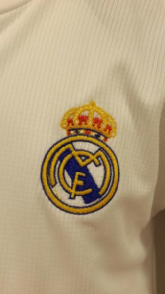 форма детская длинный рукав Real Madrid(домашняя)(2019-2020)(Лига Чемпионов)полиэстер 100%
