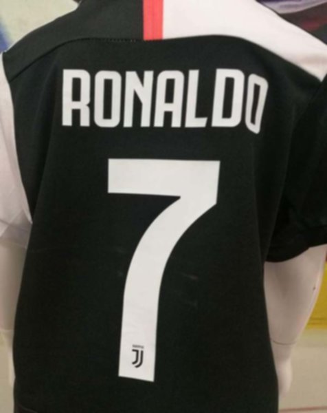 форма детская Juventus №7 RONALDO  2019-2020  Champions League  домашняя
