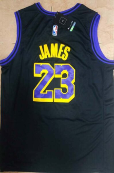 майка баскетбольная Los Angeles Lakers №23 JAMES  Nike,полиэстер 100%