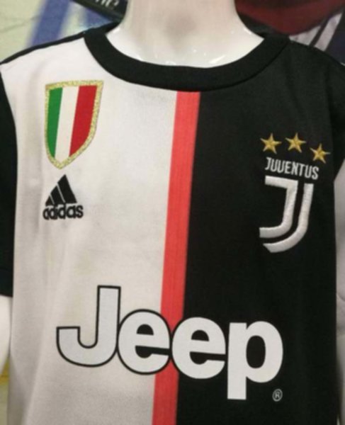 форма детская Juventus №7 RONALDO  2019-2020  Champions League  домашняя