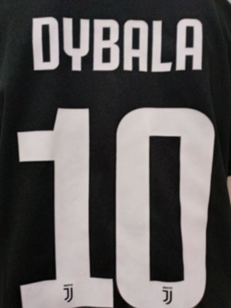 форма Juventus детская №10 Dybala  2019-2020  домашняя  Лига Чемпионов  полиэстер 100%