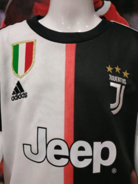 форма Juventus детская №10 Dybala  2019-2020  домашняя  Лига Чемпионов  полиэстер 100%