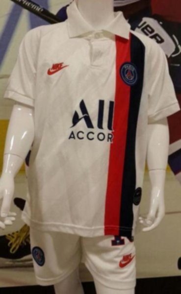 форма детская Paris SG №10 NEYMAR  2019-2020 резервная  Лига Чемпионов полиэстер 100%